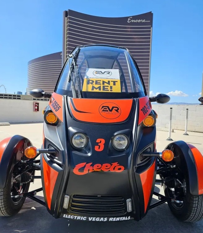 Cheeto - Electric Vegas Rentals Vehicle #3